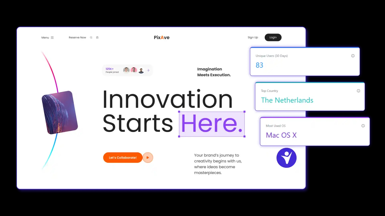 <span class='font-bold text-primary'>Built-in accessibility </span> for any platform